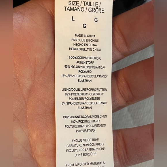 NWT Kate Spade Multicolor Floral Shoulder Tie V-Neck One-Piece Swimsuit. Large. - Picture 9 of 12